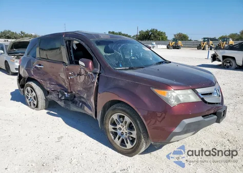 2007 Acura Mdx Technology из США, поврежденный, VIN 2HNYD28317H547456